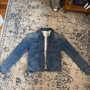 Sandro Lined Denim Jacket